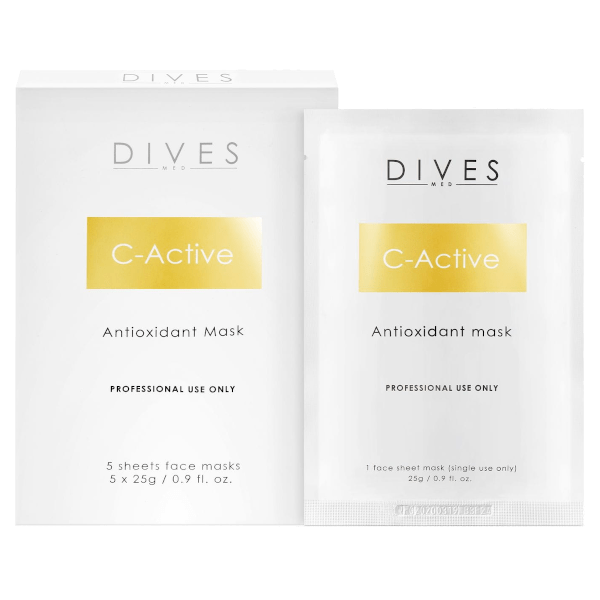 DIVES MED - C-ACTIVE MASK - Maska Antyoksydacyjna (5X25g)