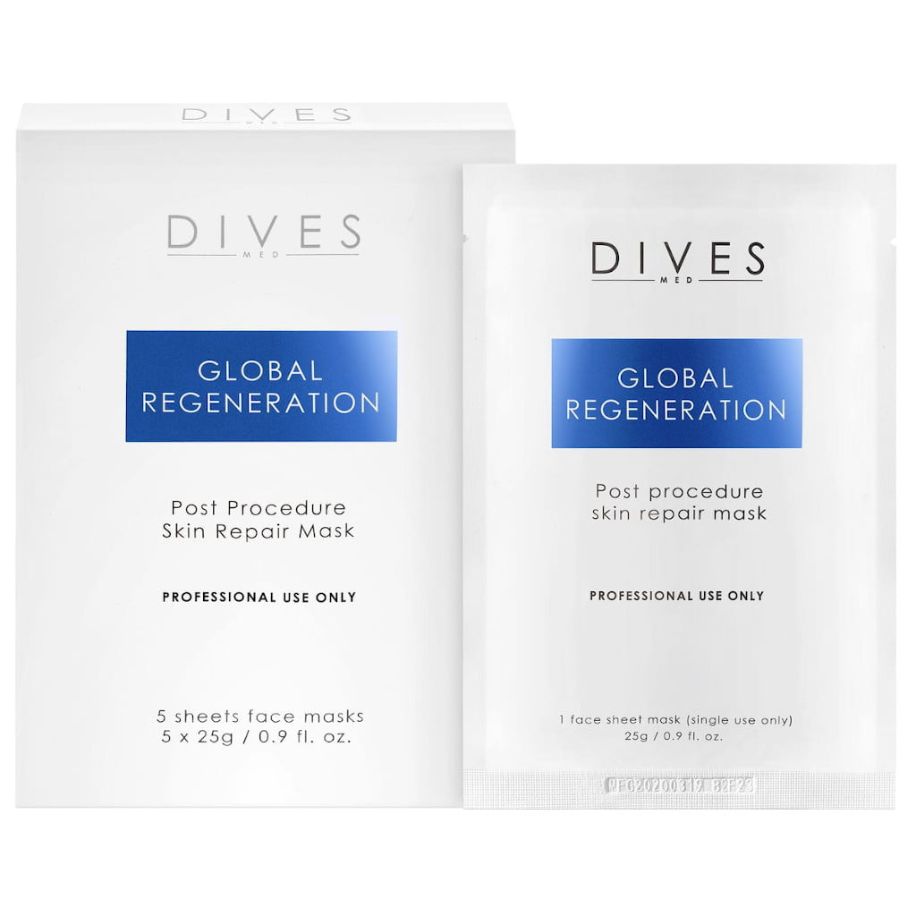 DIVES MED - GLOBAL REGENERATION MASK - Maska naprawcza (5X25g)