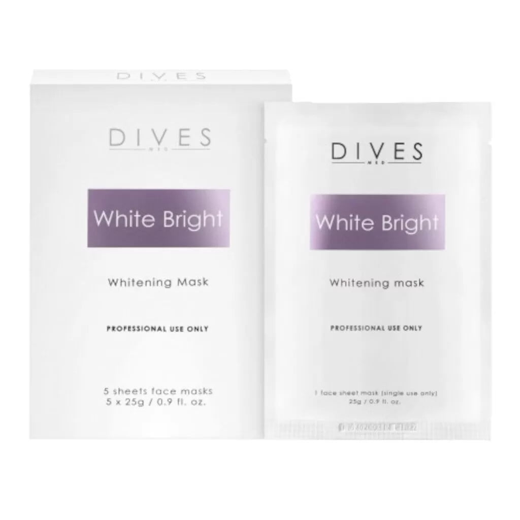 DIVES MED - White Bright Mask - maska depigmentująca (5X25g)