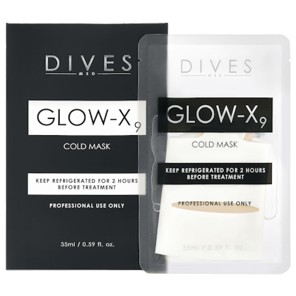 DIVES MED - GLOW-X9 - COLD MASK MASKA REDERMALIZUJĄCA (35ml)
