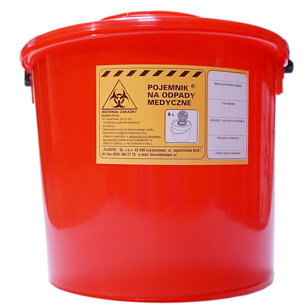 Medical waste container (5l)