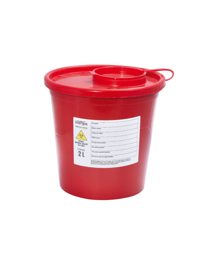Medical waste container (2l)