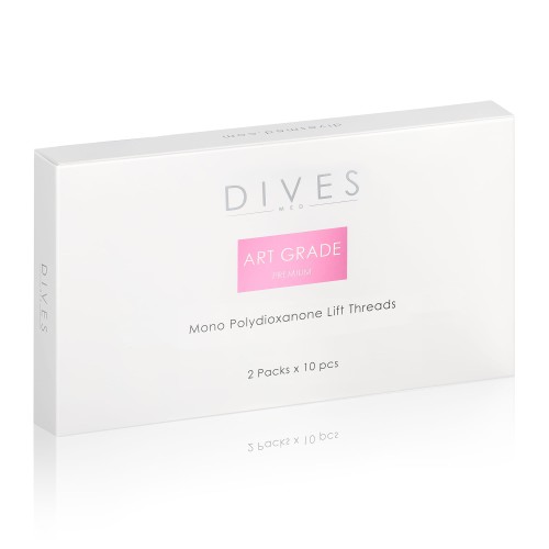 DIVES MED - ART GRADE PREMIUM - MONO 27G X 50MM 2X10SZT