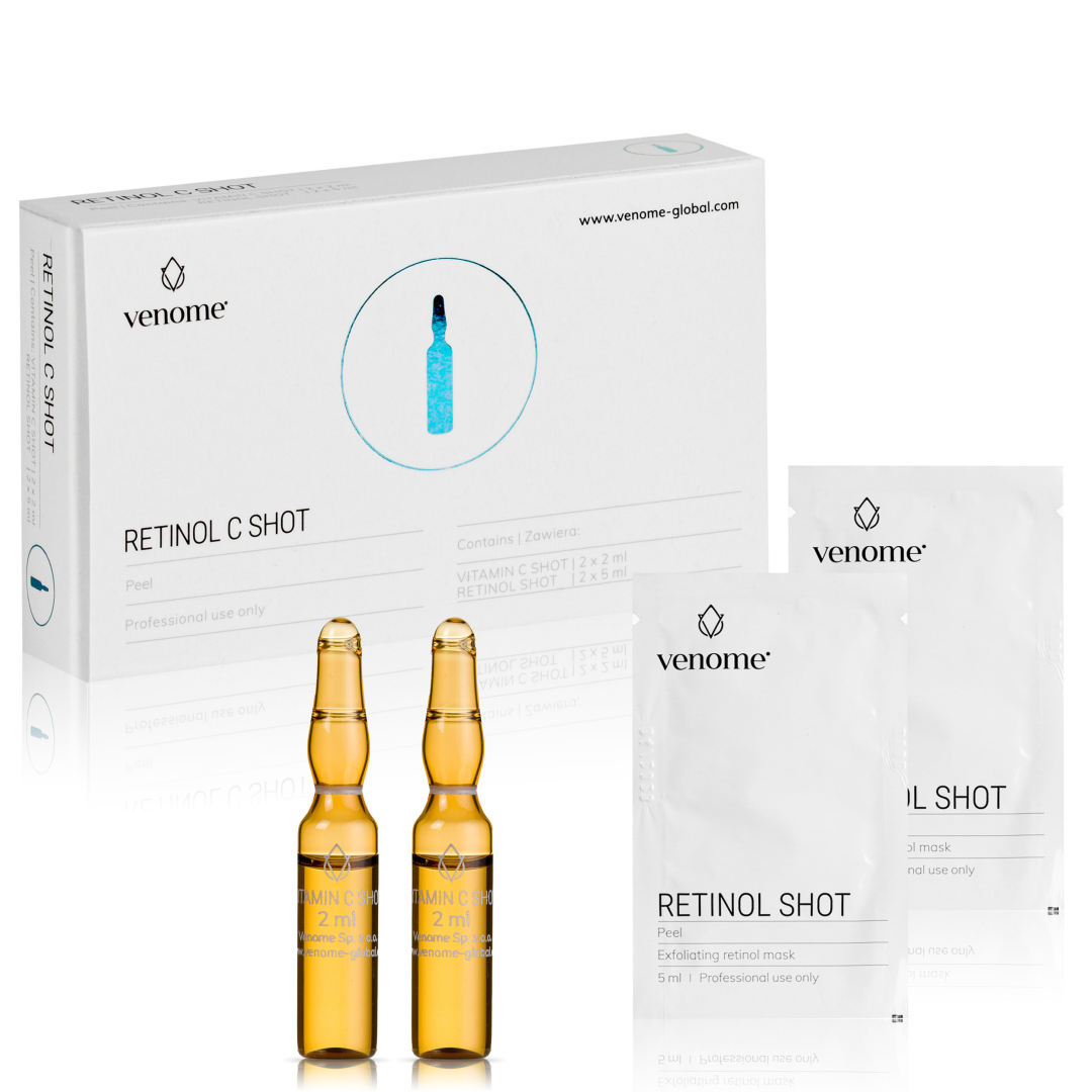 VENOME RETINOL C SHOT - 2 Zabiegi (2x2ml + 2x5ml)
