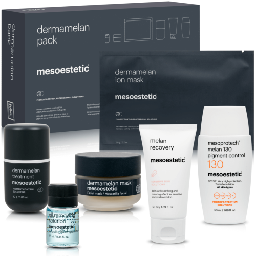 Dermamelan Pack - Zestaw Na Przebarwienia